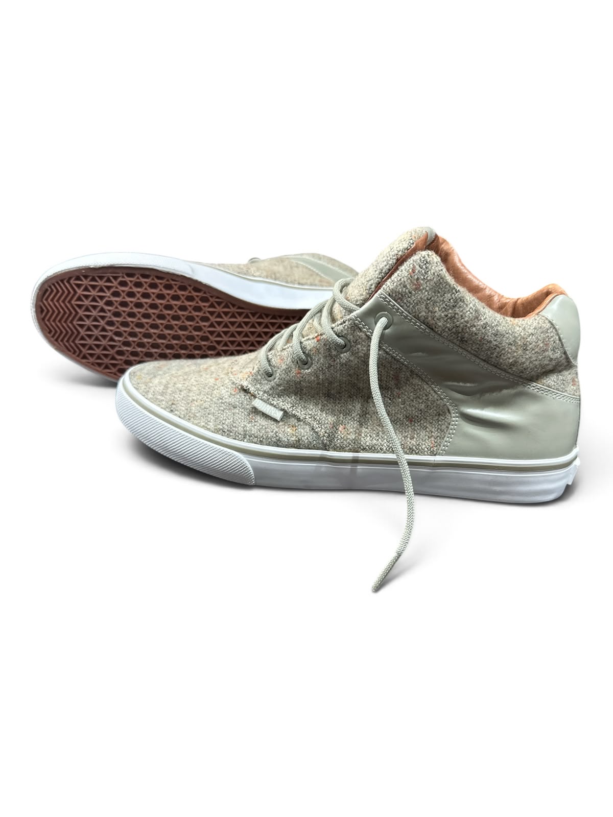 DJINNS Chunk Spotted Felt Sneaker Gr. 42 – Grau – Mid-Top