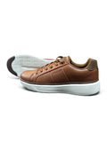 ANALEA Casual Original Herren Sneaker Gr. 43 – Braun/Weiß