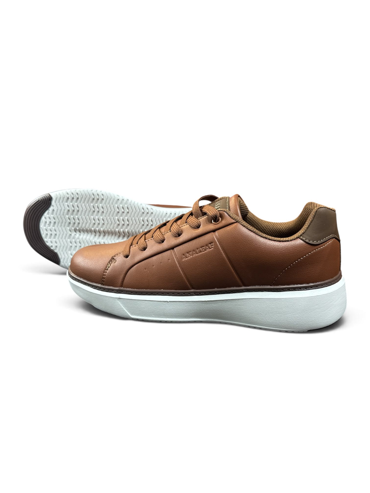 ANALEA Casual Original Herren Sneaker Gr. 43 – Braun/Weiß