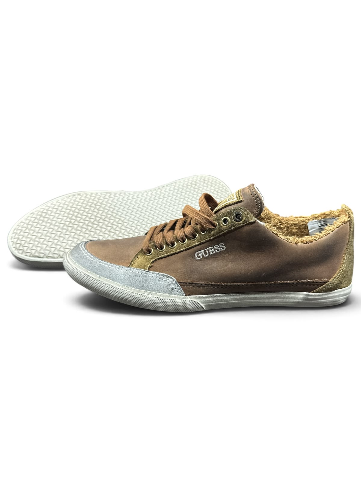 GUESS Shoes Boys Sneaker Gr. 41 – Tan/Braun – FM3VRNLEA12