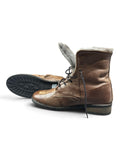 HIP Icaro Cuoio Damen Leder-Boots Gr. 41 – Braun – Gefüttert