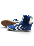 Hummel Miss Stadil Quilted HG Damen High-Top Sneaker Gr. 38 – Blau/Weiß