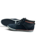 Etnies Jefferson Mid gefütterte Herren Sneaker Gr. 43 – Navy/Grau