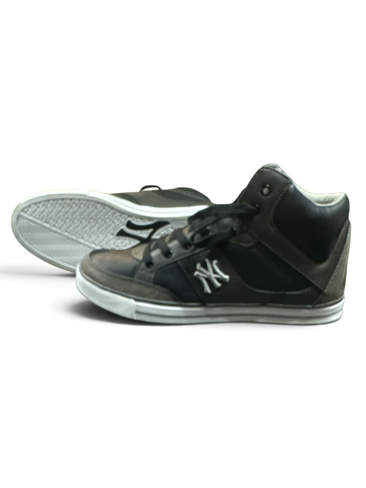 New York Yankees Sunja Mid Man Istanbul H14MN08 Herren Sneaker – Schwarz/Grau – Größe 44