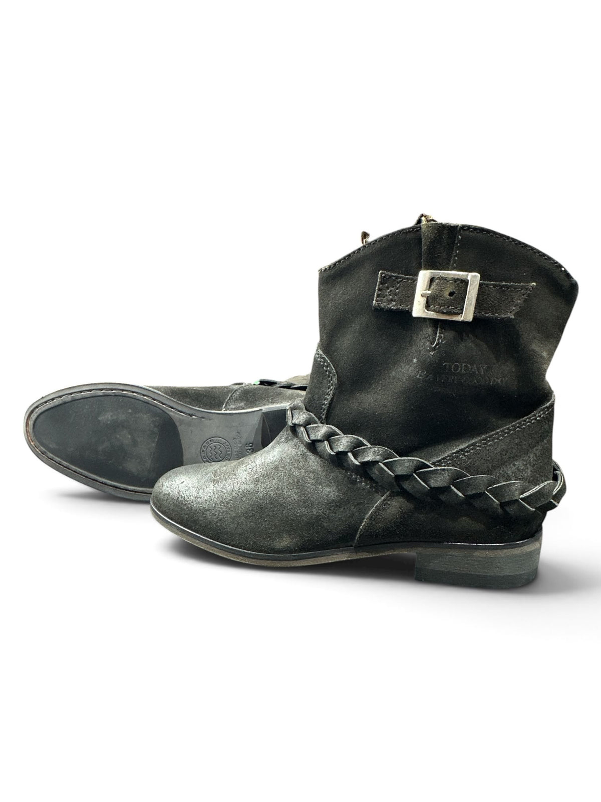 Primabase Damen Stiefeletten 26604 – Anthrazit | Größe 36