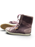 Le Coq Sportif Leala Mid Plus JR – High-Top Sneaker Bordeaux | Leder | Größe 36