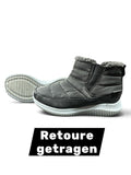 Skechers Warm Tech Damen Winter Boots – Memory Foam | Grau | Größe 36 | B-Ware