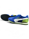 PUMA ST Runner NL Jr Sneaker Gr. 37 – Surf The Web / White / Green | Unisex Retro Sportschuhe