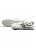 ANNA FIELD Damen Sneaker Gr. 37 – Weiß / Roségold | Elegante Low-Top-Schuhe