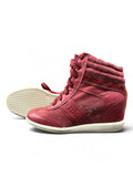 BJÖRN BORG ANNIQUE MID 5400 – Damen Wedge Sneaker Gr. 37 | Burgundy / Weinrot