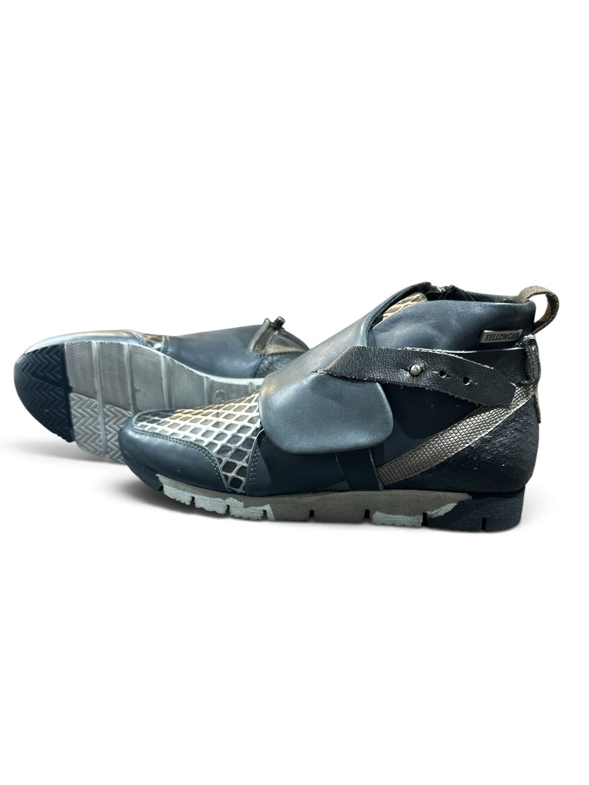 Yellow Cab Damen High-Top Sneaker – Anthrazit | Größe 39