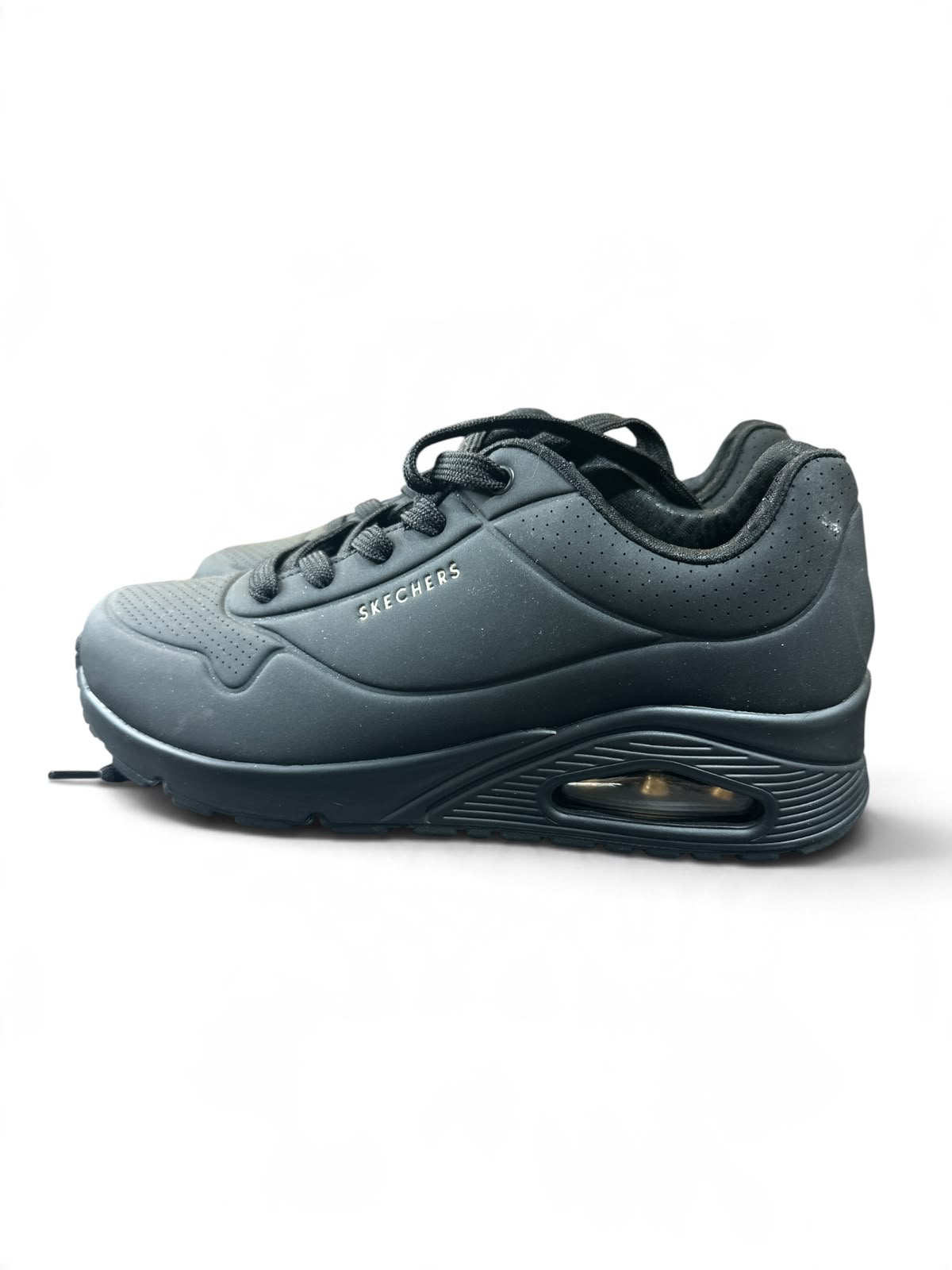Skechers Uno Stand on Air Sneaker – Schwarz | Größe 40 | Air-Cooled Memory Foam