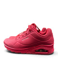 Skechers Uno Stand on Air Sneaker – Rot | Größe 40 | Air-Cooled Memory Foam