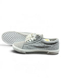 Pier One Sneaker – Grau / Weiß | Größe 40 | Sportliche Canvas-Sneaker im Casual-Look unisex