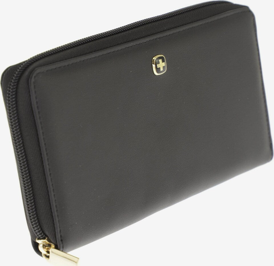 Wenger CH - Portemonnaie Damen NEU, unbenutzt, vegan Black 20/11/3cm  61296