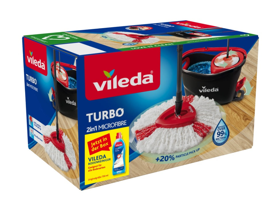 Vileda Easy Wring & Clean Wischmop-Set inkl. General Bergfrühling