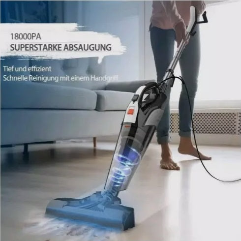Hihhy 2-in-1 Stiel- und Handstaubsauger H-611 Vaccum Cleaner 18 KPA
