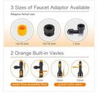 hygger Eimerfreies Aquarium-Wasserwechsel-Set für Aquarien, Auto-Siphon-Pumpe, Kiesreiniger, Staubsaugerschlauch mit langem Schlauch, Wasserwechsler, Wartungswerkzeug, 7,6 m