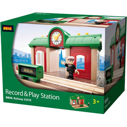 Brio Sprechender Bahnhof 33578 Spielzeugeisenbahnen-Zubehör (7312350335781)