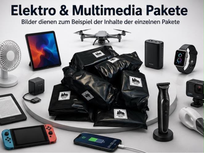 SecretPack / Überraschungspaket - Elektronik & Multimedia - Mystery Box mit vielseitigen Überraschungen für jeden Geschmack! Die Pakete bestehen aus Restposten, Neuwaren und hochwertigen überprüften Retouren.