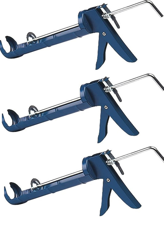 3x   CEYS 506102 Silikonpistole, Blau  * Neuware *
