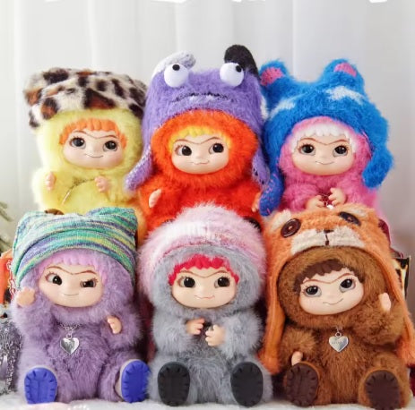 WAKUKU FUZZY TRENDY FUN PARTY SERIE Plüschfigur Sammlerstück süßes Spielzeug